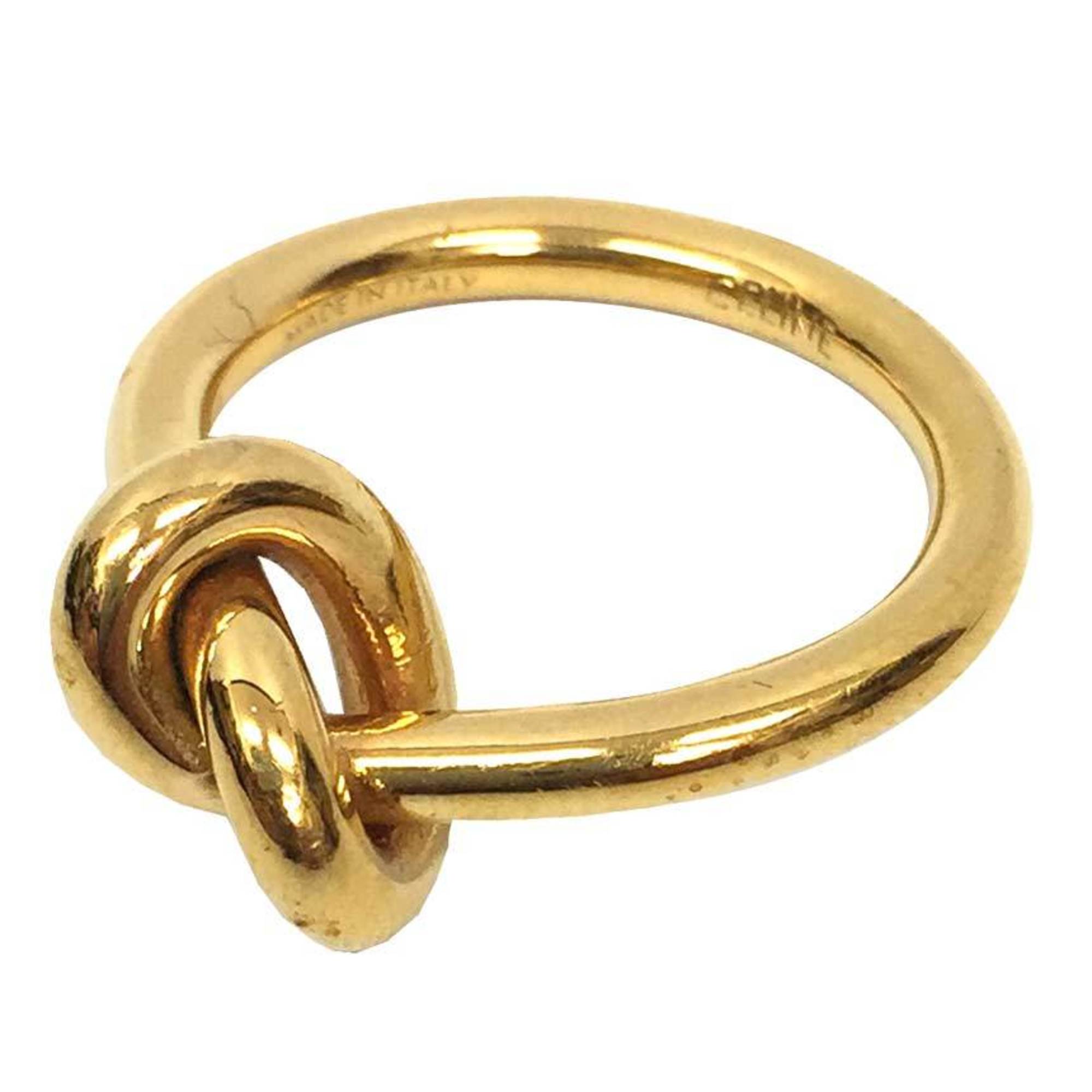 CELINE Knot Ring #50 46N636 Gold Celine aq10462