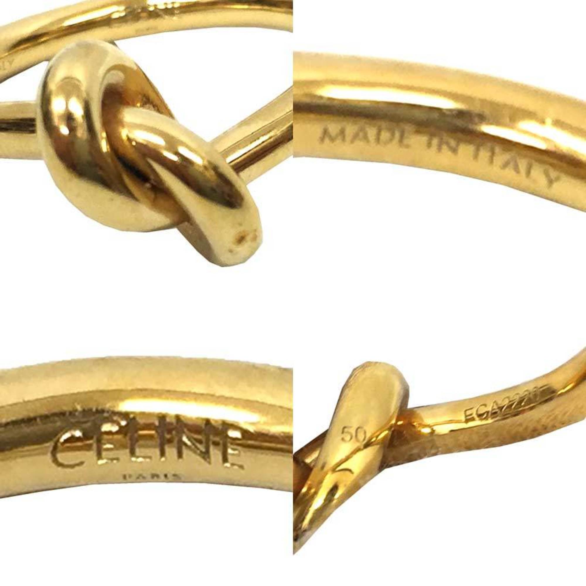 CELINE Knot Ring #50 46N636 Gold Celine aq10462