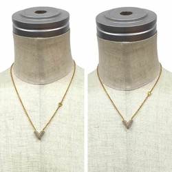 Louis Vuitton LOUIS VUITTON Collier Essential V Pearl M68358 Gold Color Motif Women's Necklace aq4965