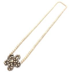 CHANEL Flower Pearl Necklace 98A aq10325