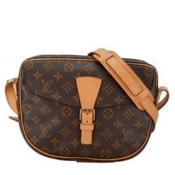 Louis Vuitton Monogram Jeune Fille GM Shoulder Bag M51225 Brown PVC Leather Women's LOUIS VUITTON