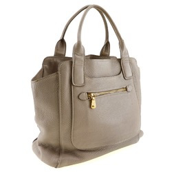 Miu Miu Miu Vittello Caribbean Tote Bag RN0908 Calf Grey Snap Button Women's