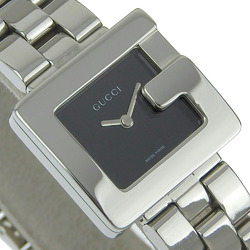 Gucci GUCCI Watch 3600L Stainless Steel Quartz Analog Display Black Dial Ladies