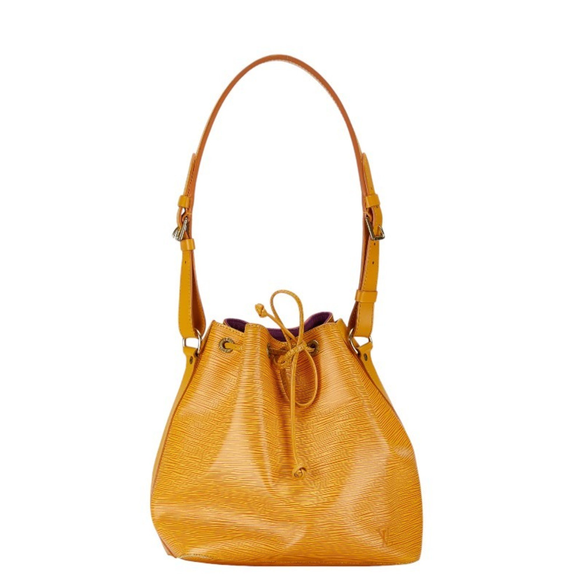 Louis Vuitton Epi Petit Noe Shoulder Bag M44109 Tassili Yellow Leather Women's LOUIS VUITTON