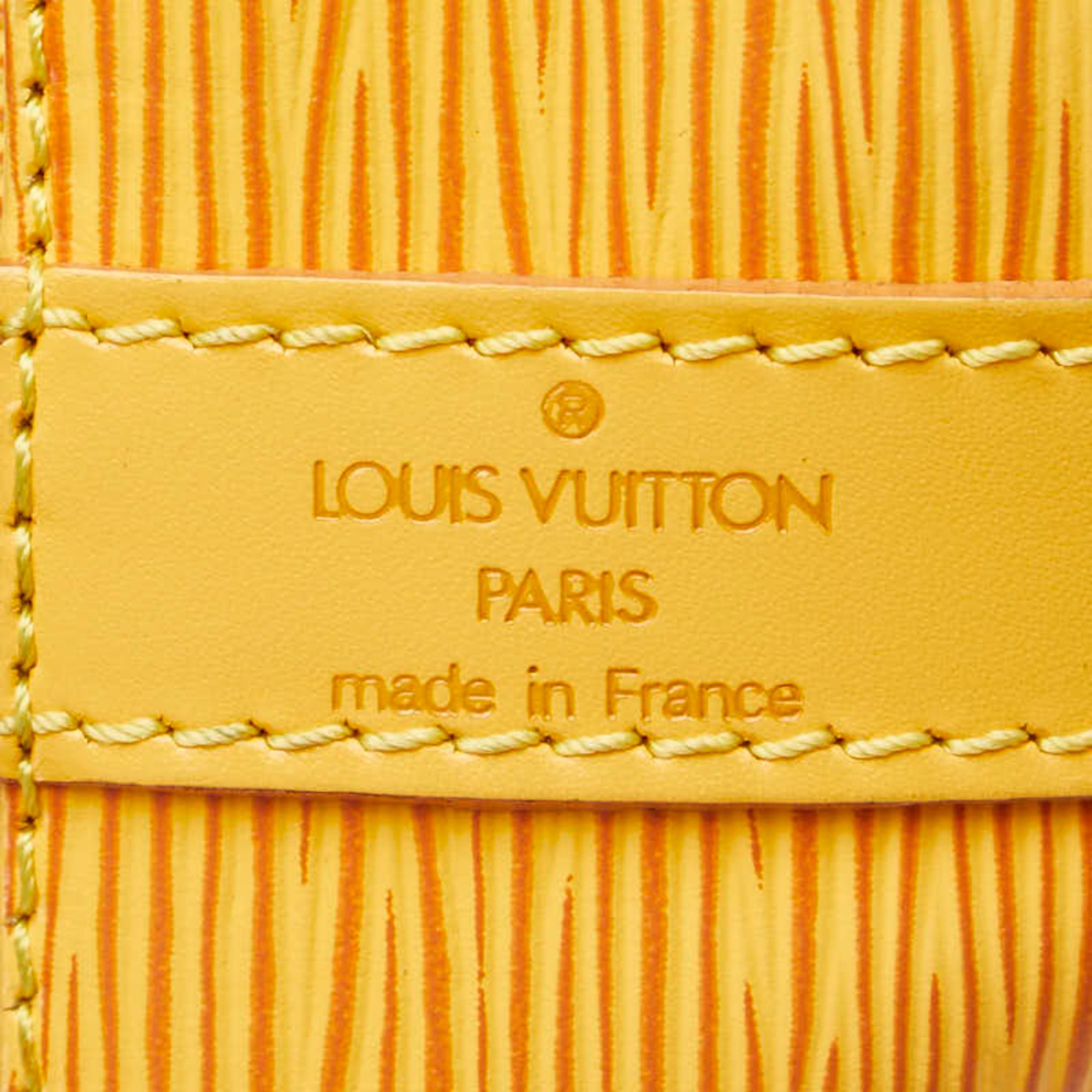 Louis Vuitton Epi Petit Noe Shoulder Bag M44109 Tassili Yellow Leather Women's LOUIS VUITTON