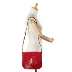 Louis Vuitton Epi Saint-Cloud GM Shoulder Bag M52197 Castilian Red Leather Women's LOUIS VUITTON