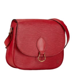 Louis Vuitton Epi Saint-Cloud GM Shoulder Bag M52197 Castilian Red Leather Women's LOUIS VUITTON