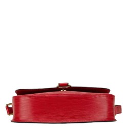 Louis Vuitton Epi Saint-Cloud GM Shoulder Bag M52197 Castilian Red Leather Women's LOUIS VUITTON