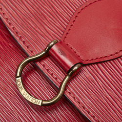 Louis Vuitton Epi Saint-Cloud GM Shoulder Bag M52197 Castilian Red Leather Women's LOUIS VUITTON