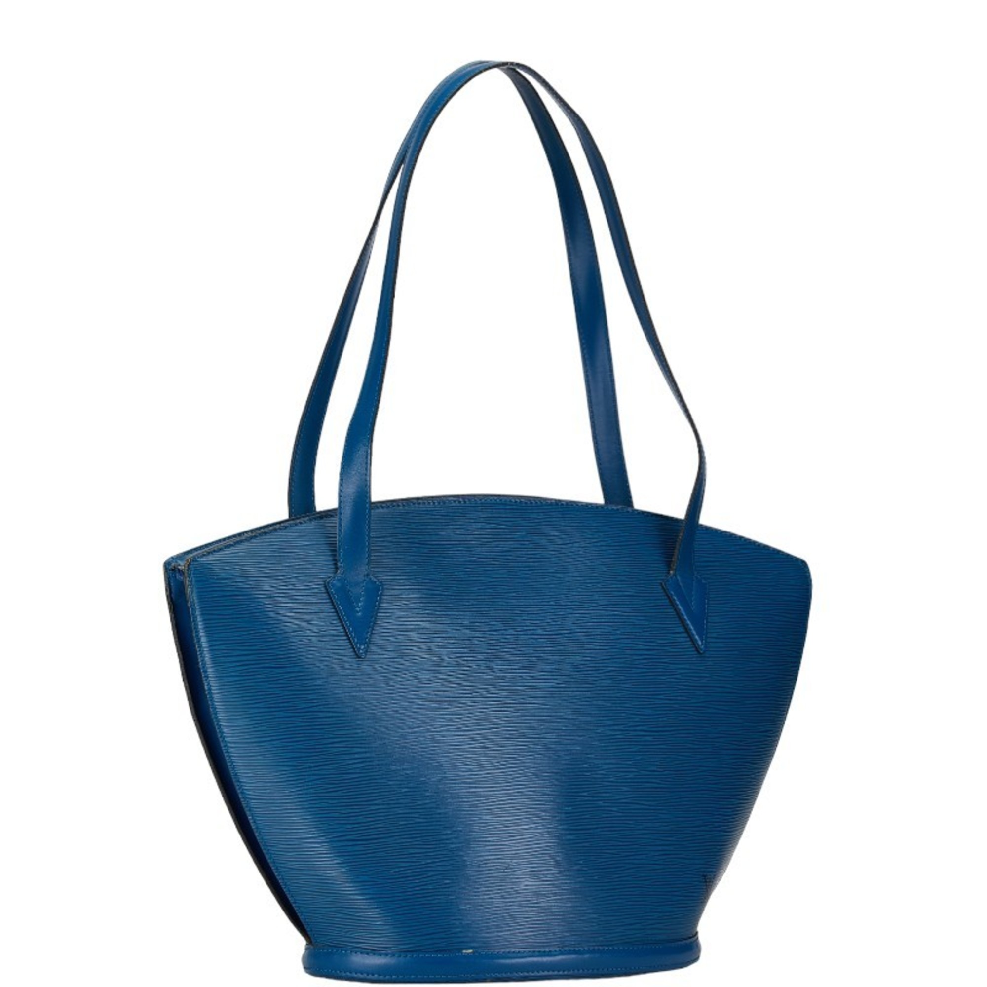 Louis Vuitton Epi Saint Jacques Tote Bag Shoulder M52265 Toledo Blue Leather Women's LOUIS VUITTON