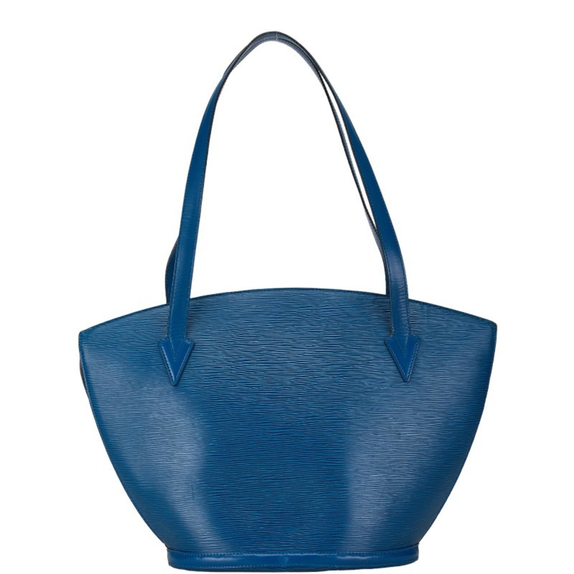 Louis Vuitton Epi Saint Jacques Tote Bag Shoulder M52265 Toledo Blue Leather Women's LOUIS VUITTON