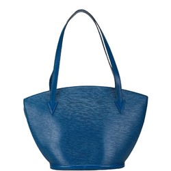 Louis Vuitton Epi Saint Jacques Tote Bag Shoulder M52265 Toledo Blue Leather Women's LOUIS VUITTON