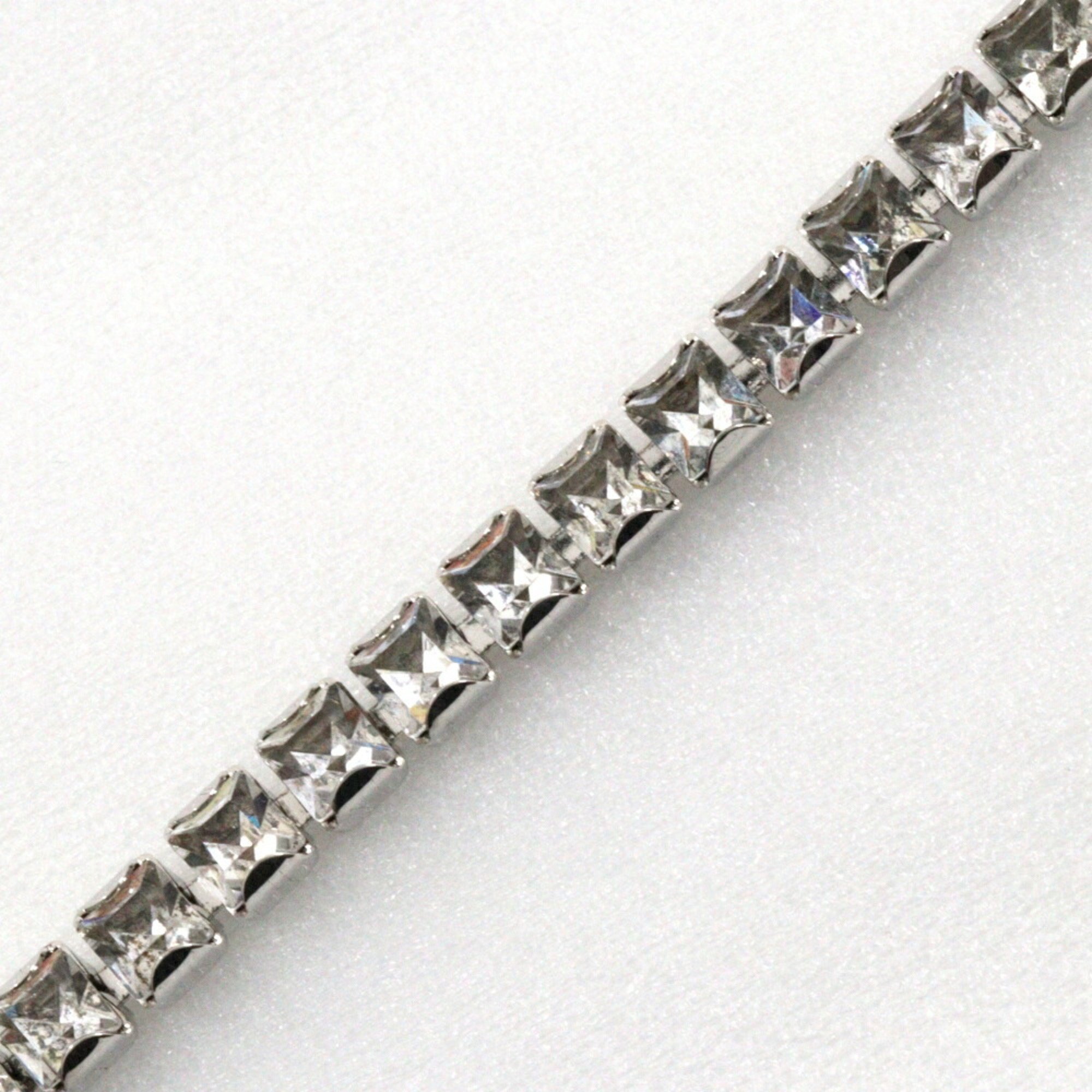 Christian Dior Choker x Rhinestones Approx. 23.8g Women's