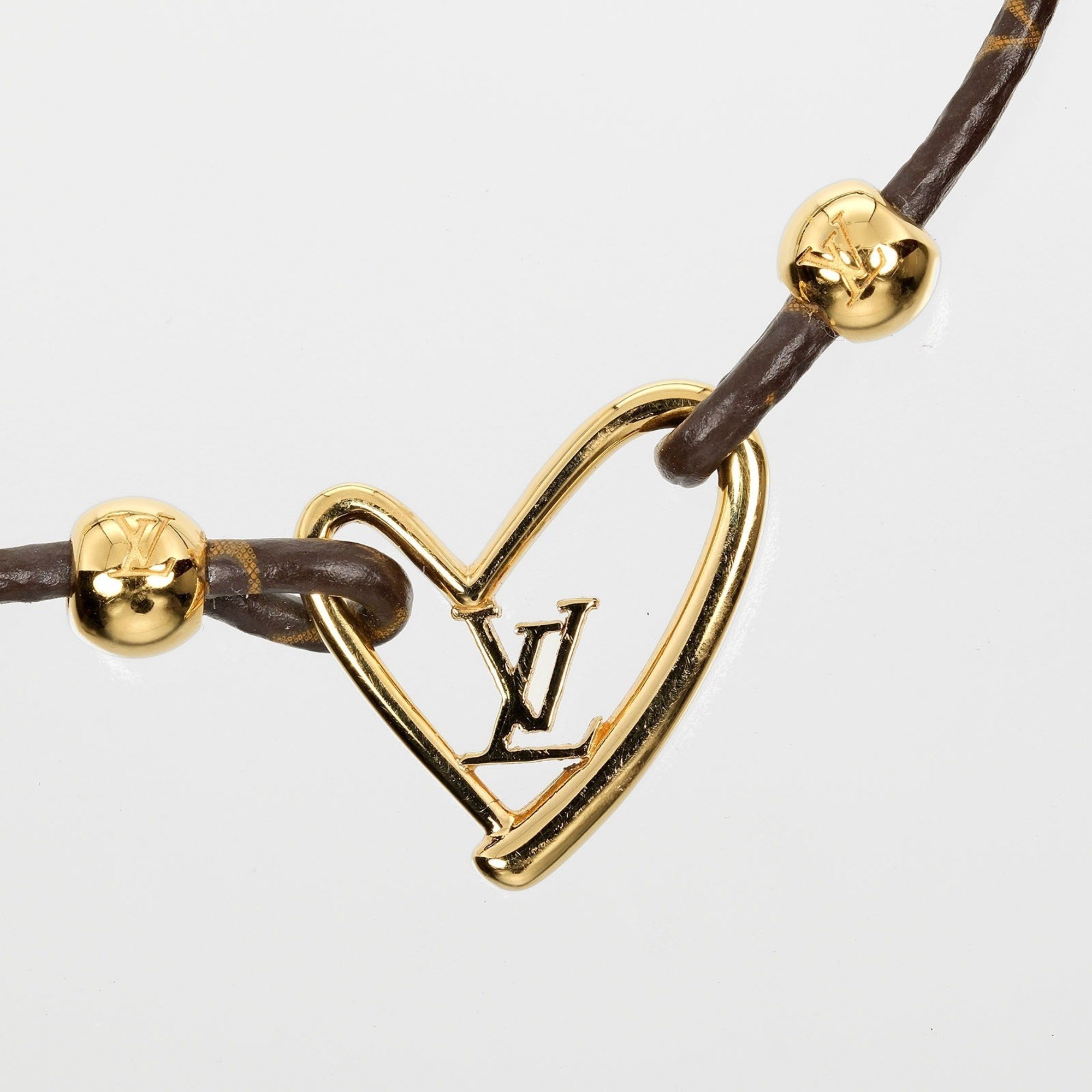 LOUIS VUITTON Fall in Love Bracelet M8024A Monogram Canvas S182024003