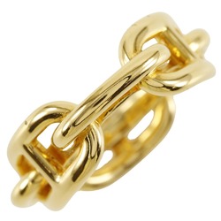 HERMES Chaine d'Ancre scarf ring, gold plated, for women