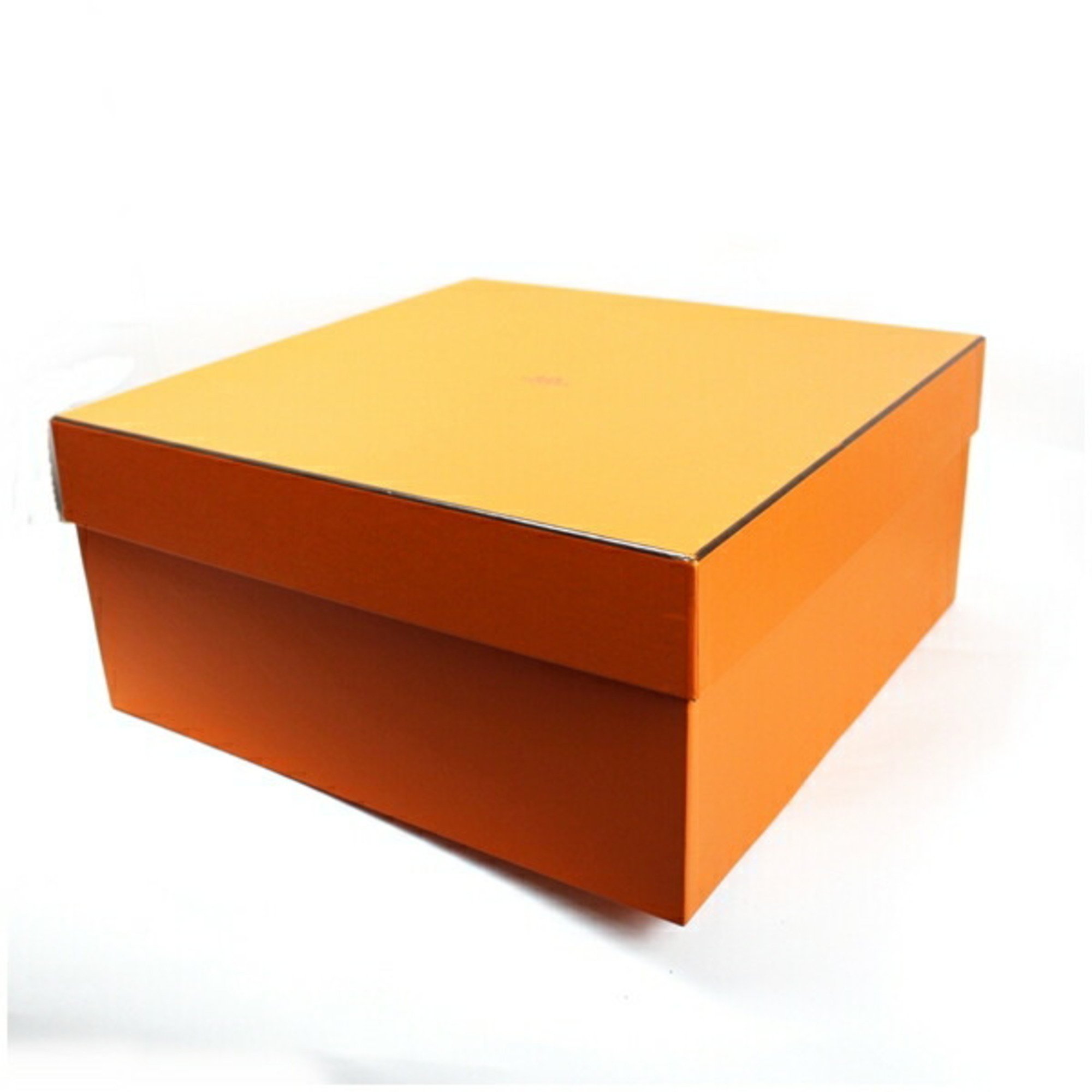 Hermes empty box, orange, 43 x 20 cm, HERMES women's and men's product storage box