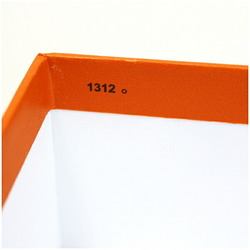 Hermes empty box, orange, 43 x 20 cm, HERMES women's and men's product storage box