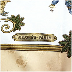 Hermes Silk Scarf Muffler Carre 90 "Joies d Hiver" Joy HERMES Women's