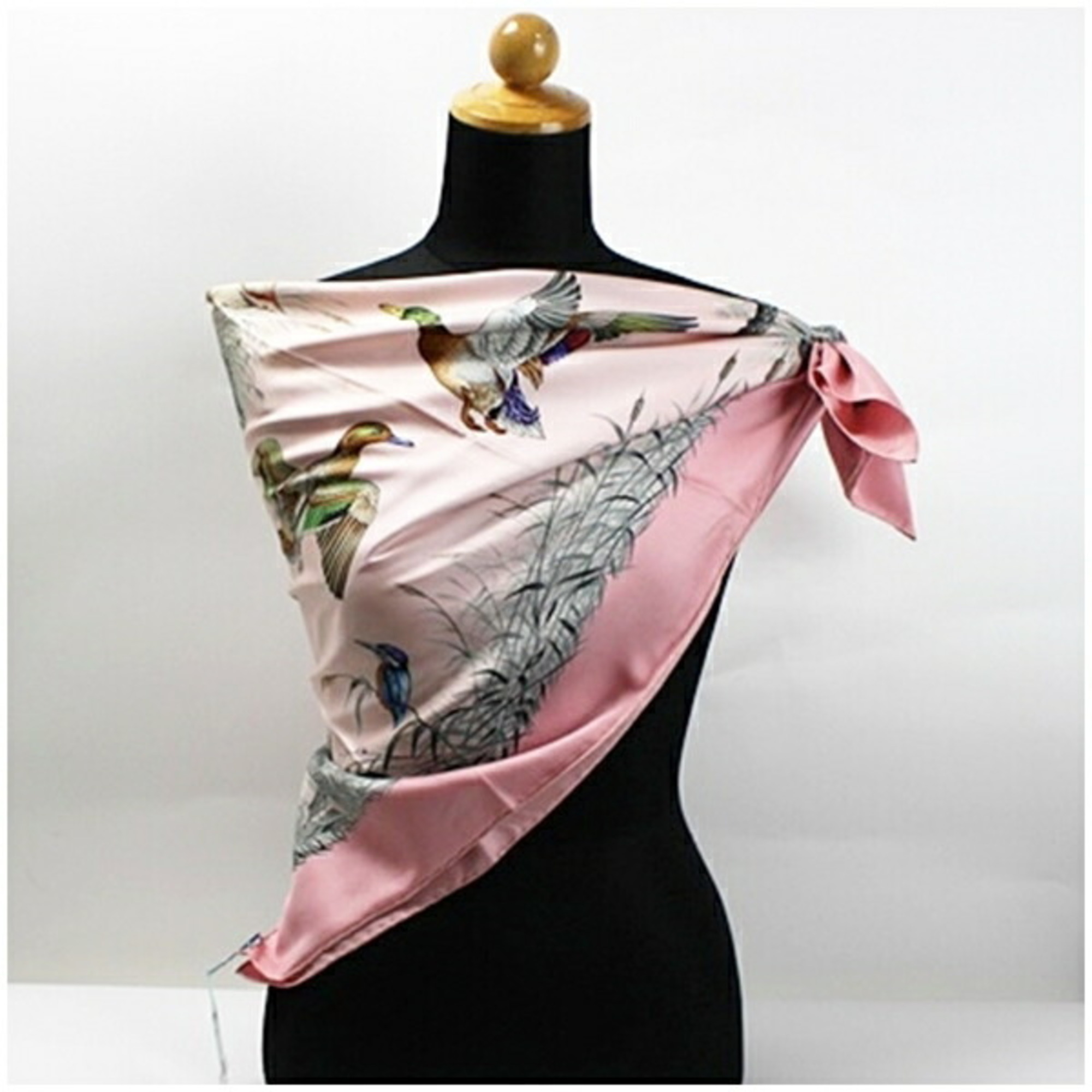 Hermes scarf muffler Carre 90 "HALTE EN CAMARGUE" Rest in Camargue HERMES Women's