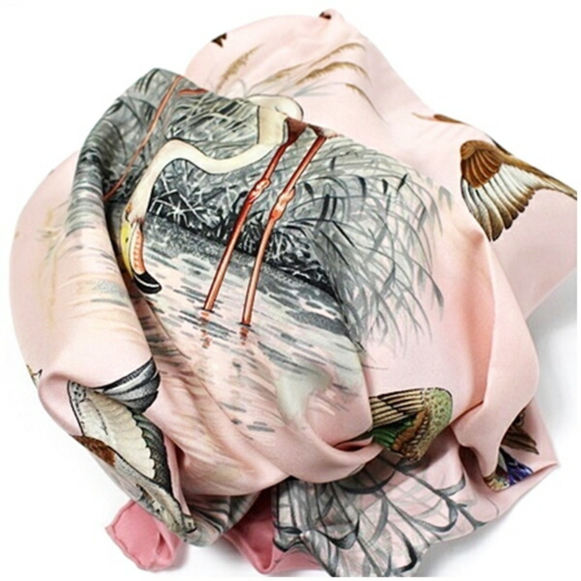 Hermes scarf muffler Carre 90 "HALTE EN CAMARGUE" Rest in Camargue HERMES Women's