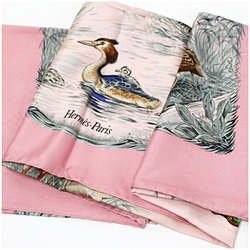 Hermes scarf muffler Carre 90 "HALTE EN CAMARGUE" Rest in Camargue HERMES Women's