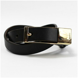 Gucci Leather Belt 65 26 036 194 1279 Brown Total Length 81cm Waist 63.5-69cm (3 Levels of Adjustment) GUCCI Women's