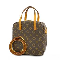 Louis Vuitton handbag Monogram Spontini M47500 brown ladies