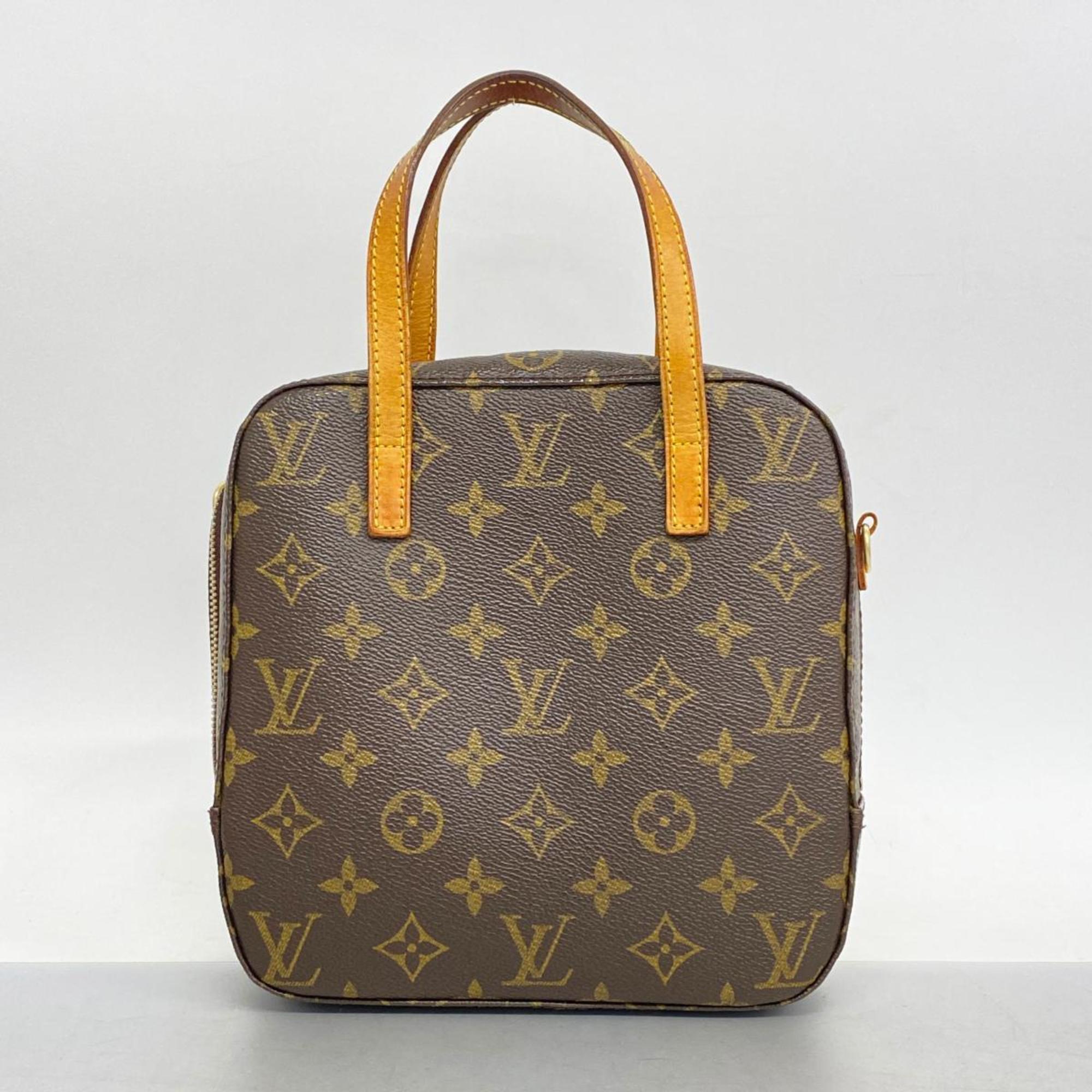 Louis Vuitton handbag Monogram Spontini M47500 brown ladies