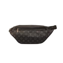 Louis Vuitton Body Bag Monogram Eclipse Discovery Bum PM M46035 Black Men's