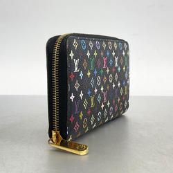 Louis Vuitton Long Wallet Monogram Multicolor Zippy M60243 Noir Grunard Men's Women's