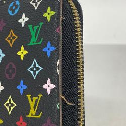 Louis Vuitton Long Wallet Monogram Multicolor Zippy M60243 Noir Grunard Men's Women's