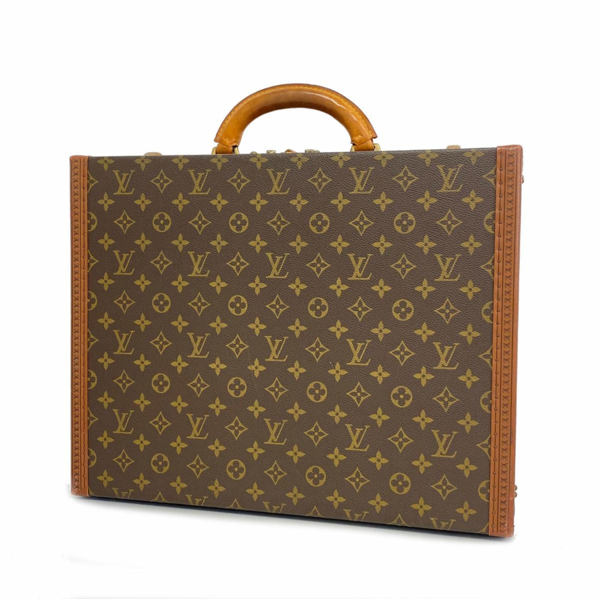 Louis Vuitton Attache Case Monogram President Classol M53012 Brown Men's Women's