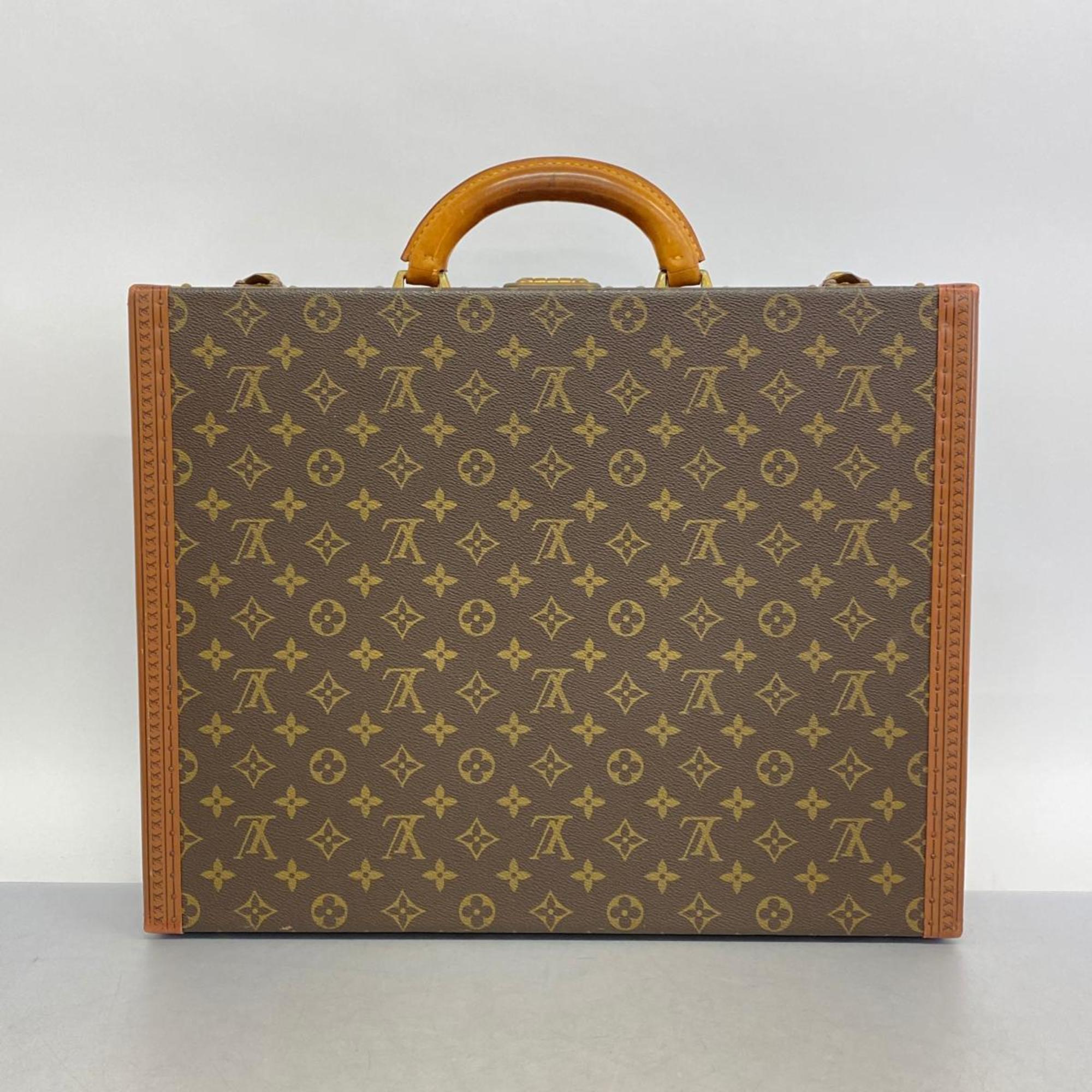 Louis Vuitton Attache Case Monogram President Classol M53012 Brown Men's Women's