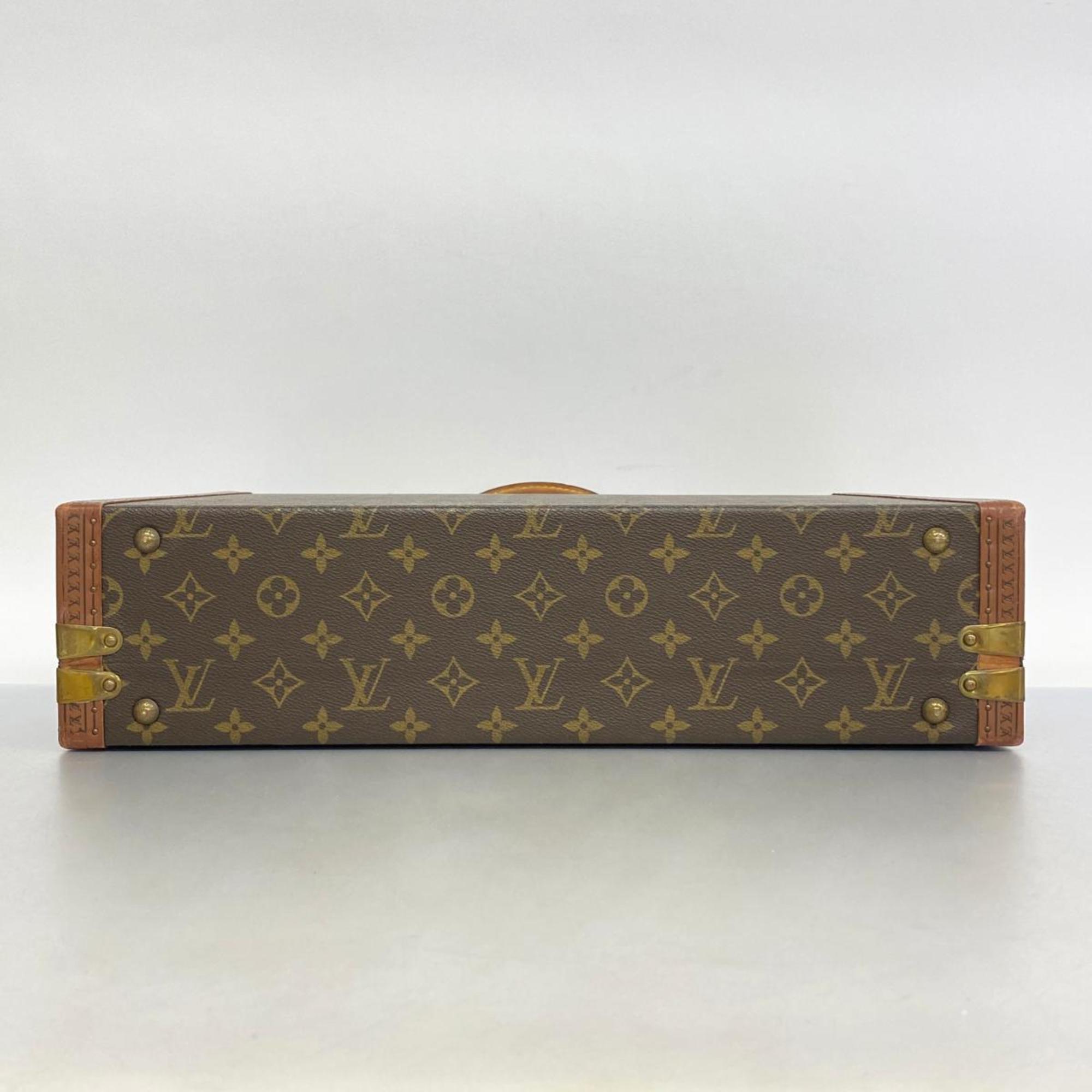 Louis Vuitton Attache Case Monogram President Classol M53012 Brown Men's Women's