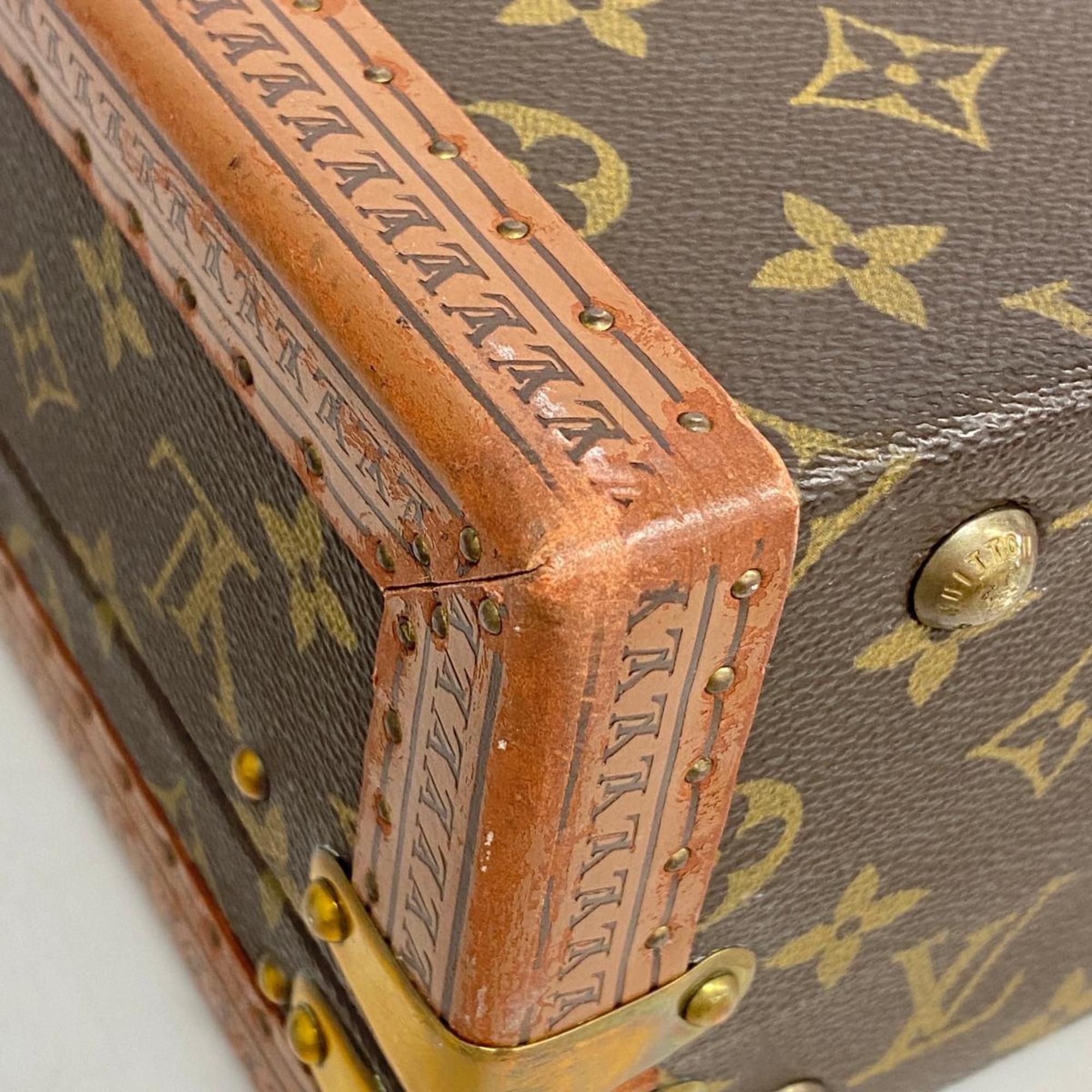 Louis Vuitton Attache Case Monogram President Classol M53012 Brown Men's Women's