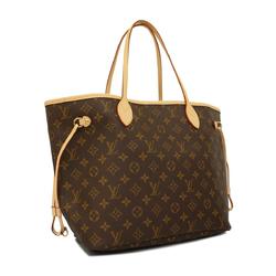 Louis Vuitton Tote Bag Monogram Neverfull MM M40995 Brown Women's