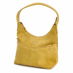 Gucci Shoulder Bag 001 3386 Suede Beige Women's