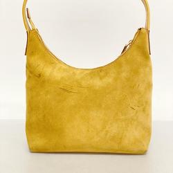 Gucci Shoulder Bag 001 3386 Suede Beige Women's