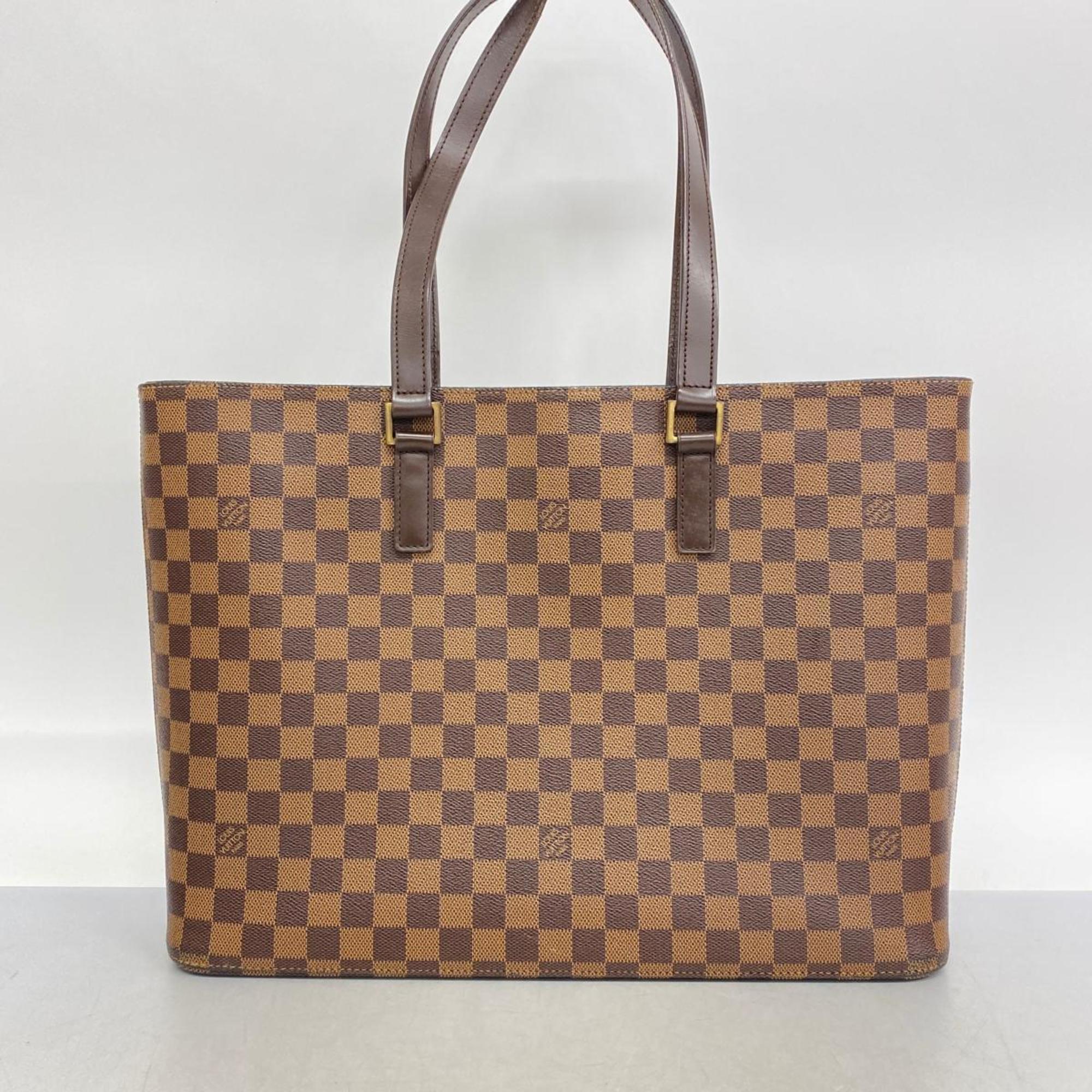 Louis Vuitton Tote Bag Damier Leco N51156 Ebene SPO Ladies