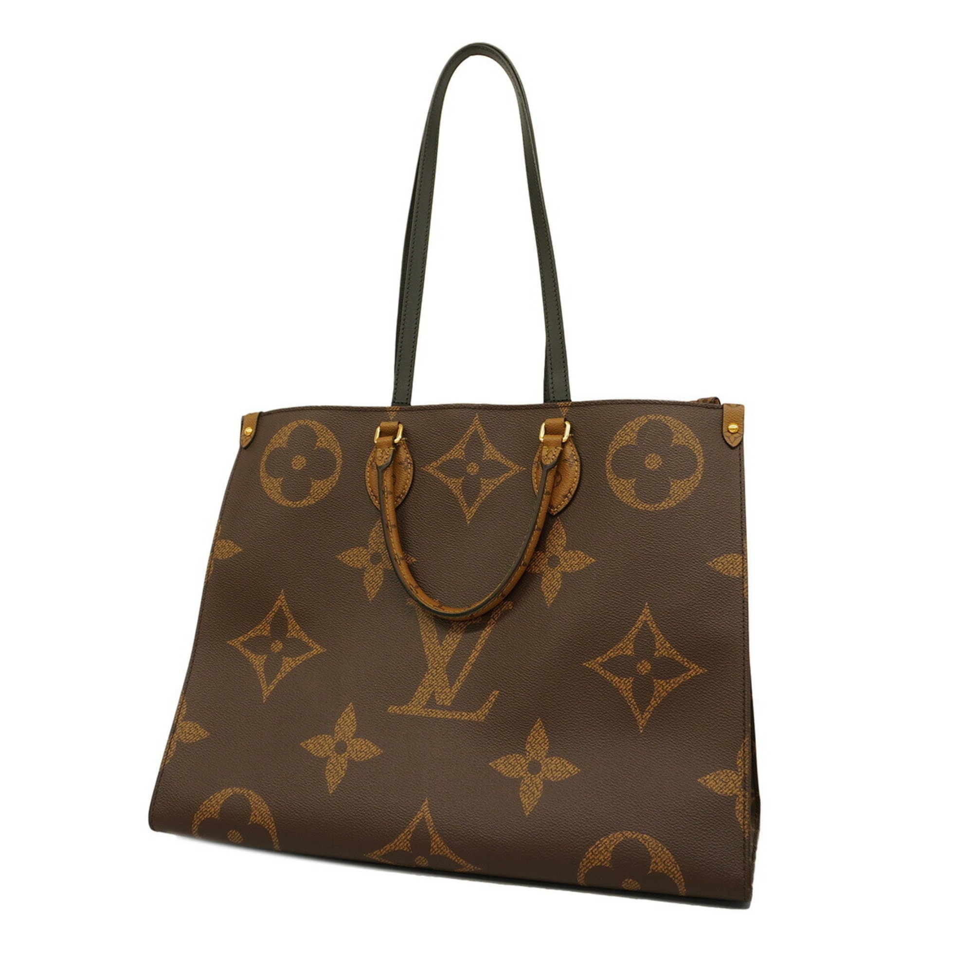 Louis Vuitton Handbag Monogram Giant On-the-Go GM M45320 Brown