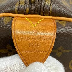 Louis Vuitton Boston Bag Monogram Keepall 55 M41424 Brown Men's Women's