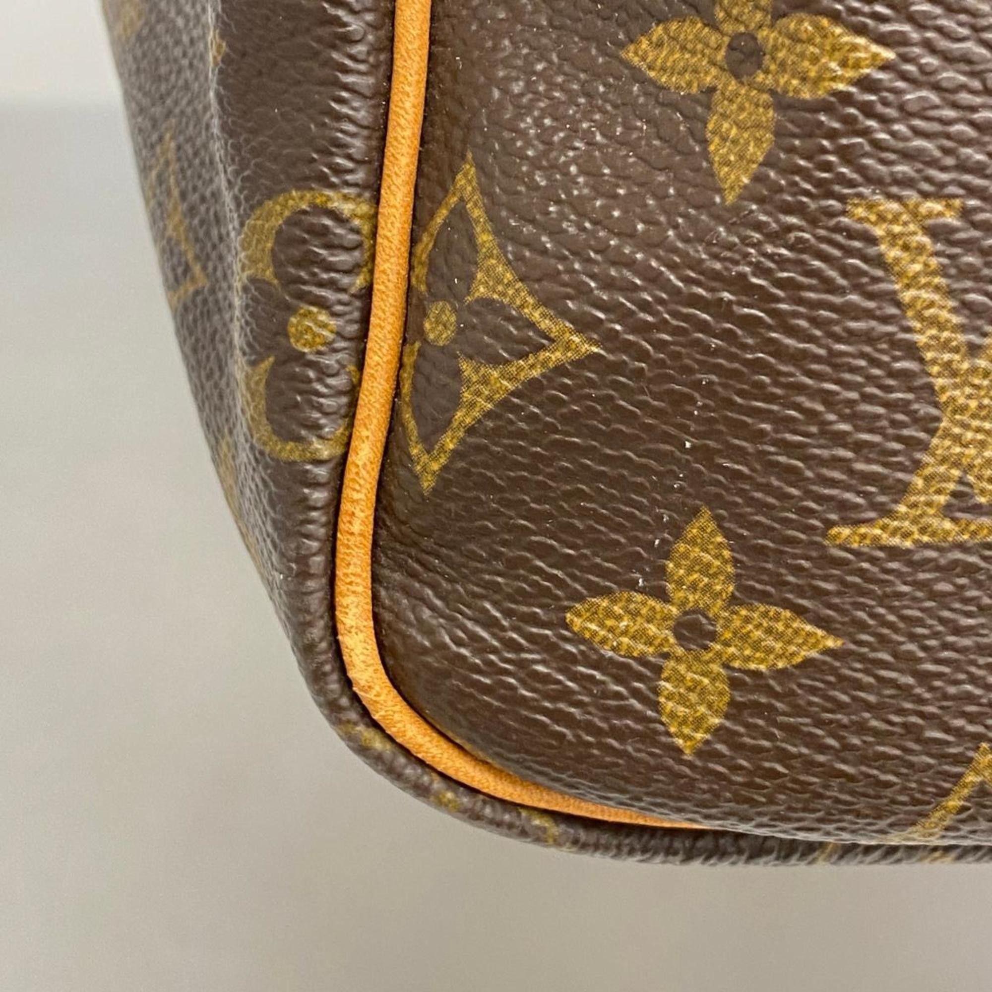 Louis Vuitton Boston Bag Monogram Keepall 55 M41424 Brown Men's Women's