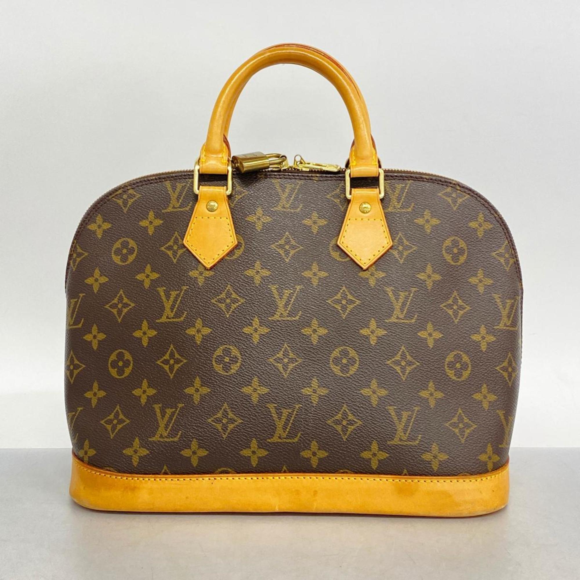 Louis Vuitton handbag Monogram Alma M51130 Brown ladies