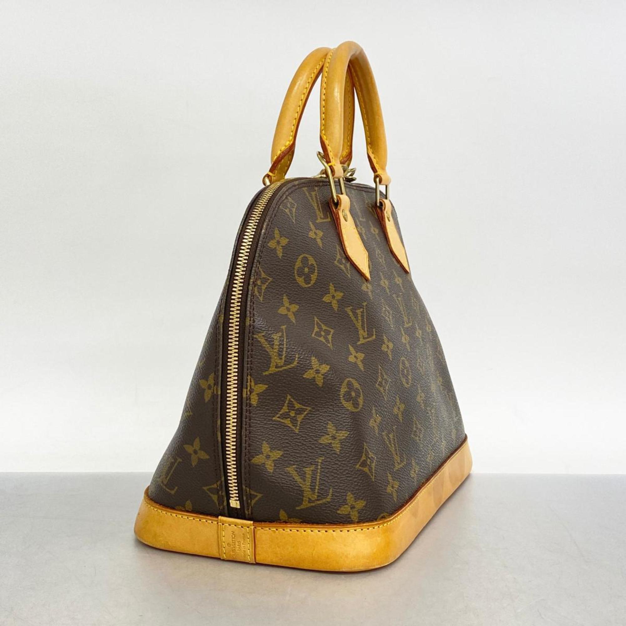 Louis Vuitton handbag Monogram Alma M51130 Brown ladies