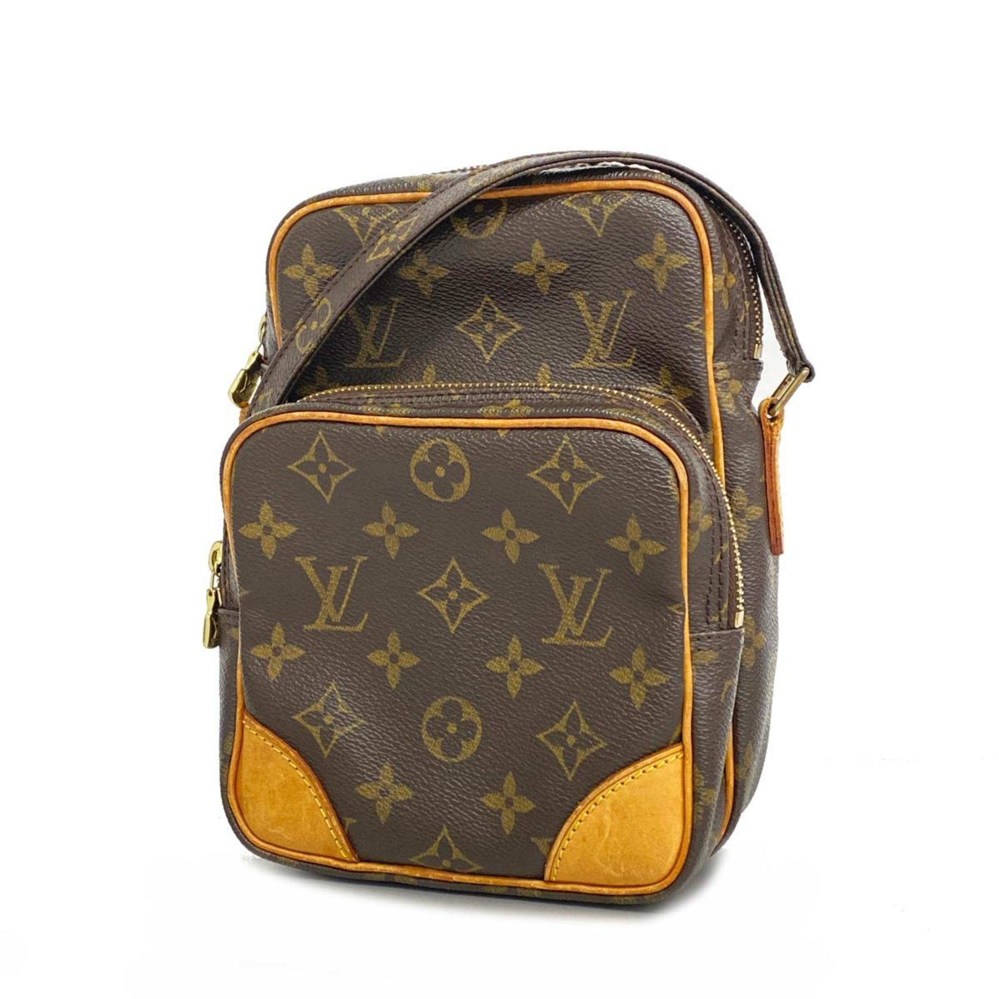 Louis Vuitton Shoulder Bag Monogram Amazon M45236 Brown Women's