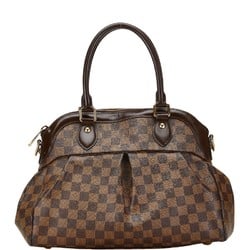 Louis Vuitton Damier Trevi PM Handbag Shoulder Bag N51997 Brown PVC Leather Women's LOUIS VUITTON