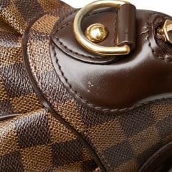 Louis Vuitton Damier Trevi PM Handbag Shoulder Bag N51997 Brown PVC Leather Women's LOUIS VUITTON