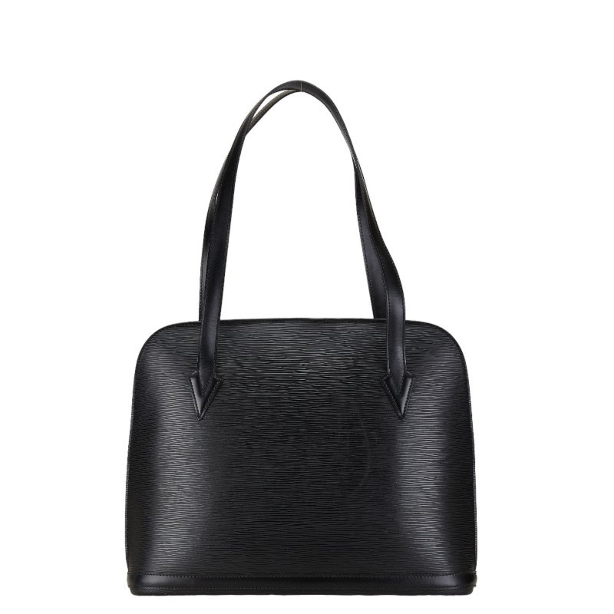 Louis Vuitton Epi Lussac Shoulder Bag Tote M52282 Noir Black Leather Women's LOUIS VUITTON