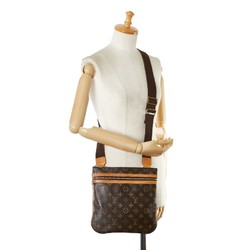 Louis Vuitton Monogram Pochette Bosphore Shoulder Bag M40044 Brown PVC Leather Women's LOUIS VUITTON