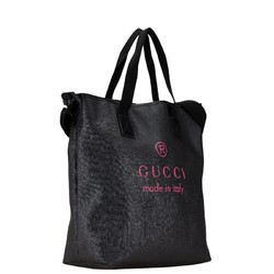 Gucci handbag tote bag shoulder 231859 black pink leather women's GUCCI